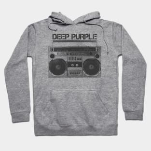 Deep Purple / Hip Hop Tape Hoodie